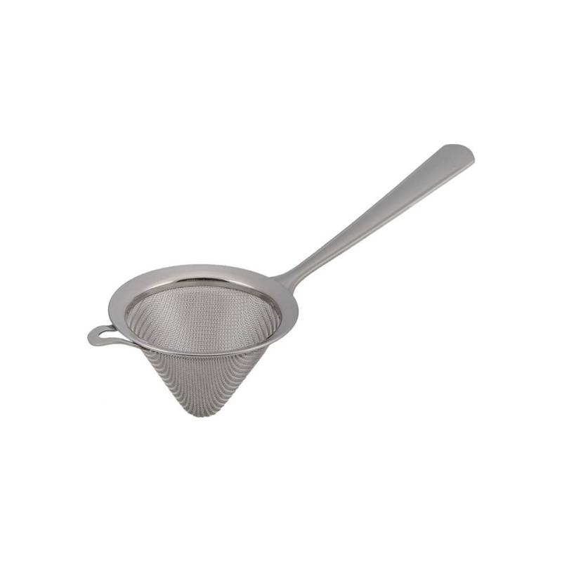 Colador de malla cónica de acero inoxidable 7,2 cm