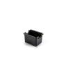 Porte-sac américain en plastique noir cm 8,7x6,7x5,3