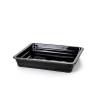 Gastronorm plato rectangular porcelana negra 2/3 cm 35x32,5x6,5