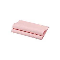 Serviette de table Duni DuniSoft Bio rose tendre 40x40 cm