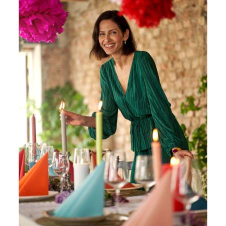 Servilleta Duni DuniSoft Bio azul menta cm 40x40