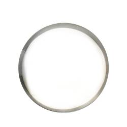 Moule rond en acier inoxydable 24x3 cm