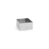 Moule carré en acier inoxydable 8 cm