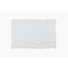 Terra assiette rectangulaire en porcelaine blanche 26x18 cm