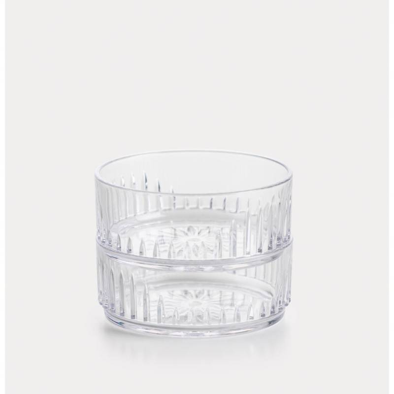 Coupe transparente san Milano 10.9x4.5 cm