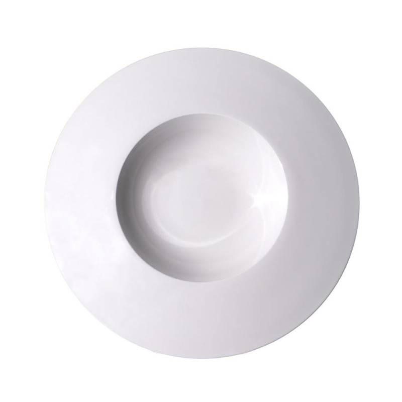 Bol à pâtes Ufo en porcelaine blanche 30,5 cm