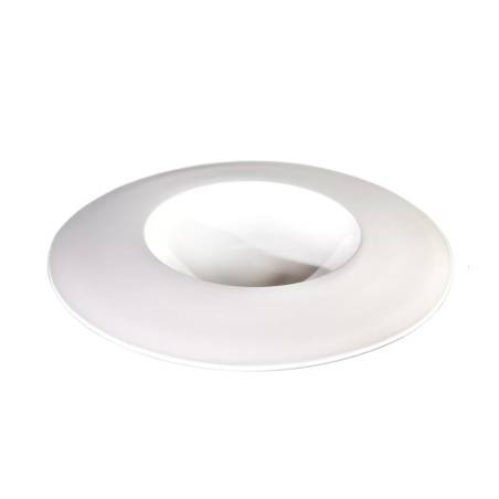 Cuenco para pasta Ufo de porcelana blanca 30,5 cm