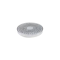 Bol d'égouttage rond de luxe en acier inoxydable 14 cm