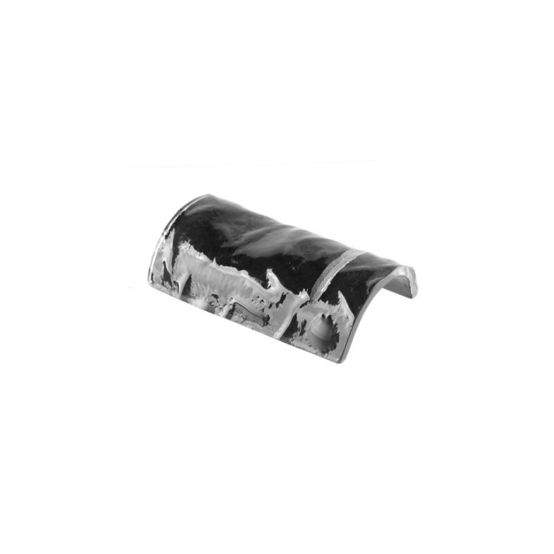 Cubertero puente de cristal negro semiopaco 9,2x5,5 cm