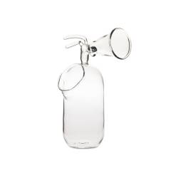 Coupe-soif 100% Chef verre avec paille cl 30