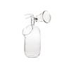 Coupe-soif 100% Chef verre avec paille cl 30