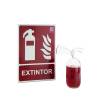 Extinguidor de sed 100% vidrio Chef con pajita cl 30