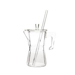 Vaso Moka 100% Chef con pajita cl 50