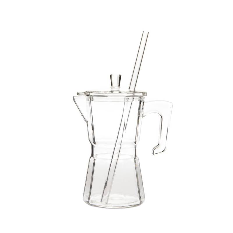 Vaso Moka 100% Chef con pajita cl 50