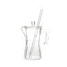 100% Chef Verre à moka avec paille cl 50