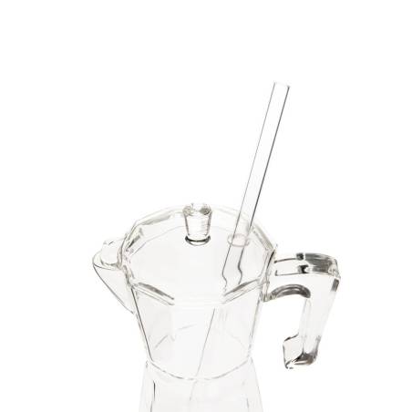 Vaso Moka 100% Chef con pajita cl 50