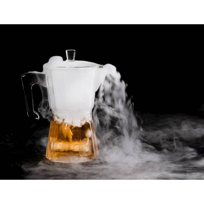 100% Chef Verre à moka avec paille cl 50