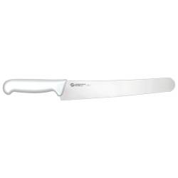 Sanelli Ambrogio Onda Supra 4D couteau à pain en acier inoxydable et manche blanc cm 38,5