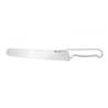 Cuchillo para pan Sanelli Ambrogio Soft Supra 4D de acero inoxidable y mango blanco cm 38,5