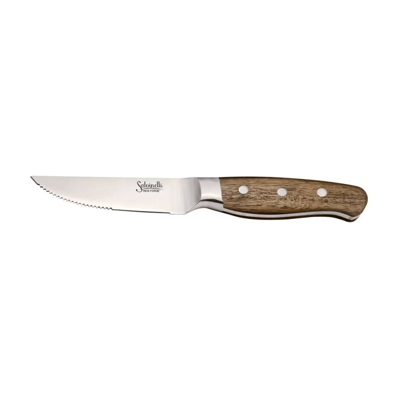 Couteau Cottage de Salvinelli en acier forgé avec manche en bois cm 24,6
