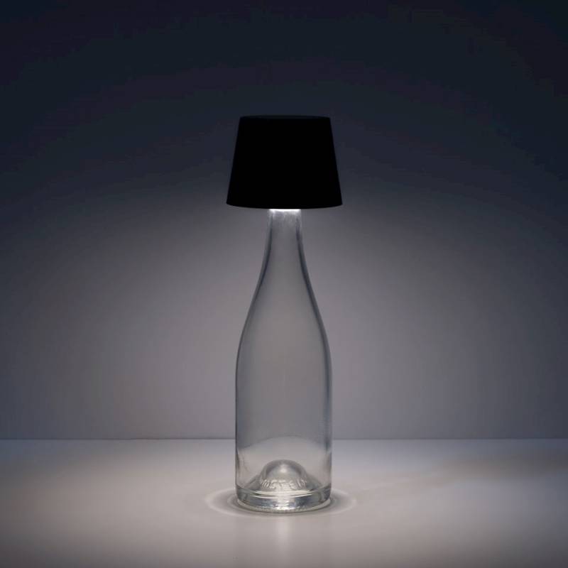 Abat-jour à led Moon One Light rechargeable gris graphite