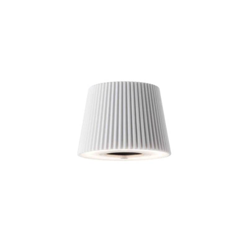 Pantalla LED recargable blanco humo Sun One Light