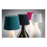 Abat-jour LED rechargeable blanc fumé Sun One Light