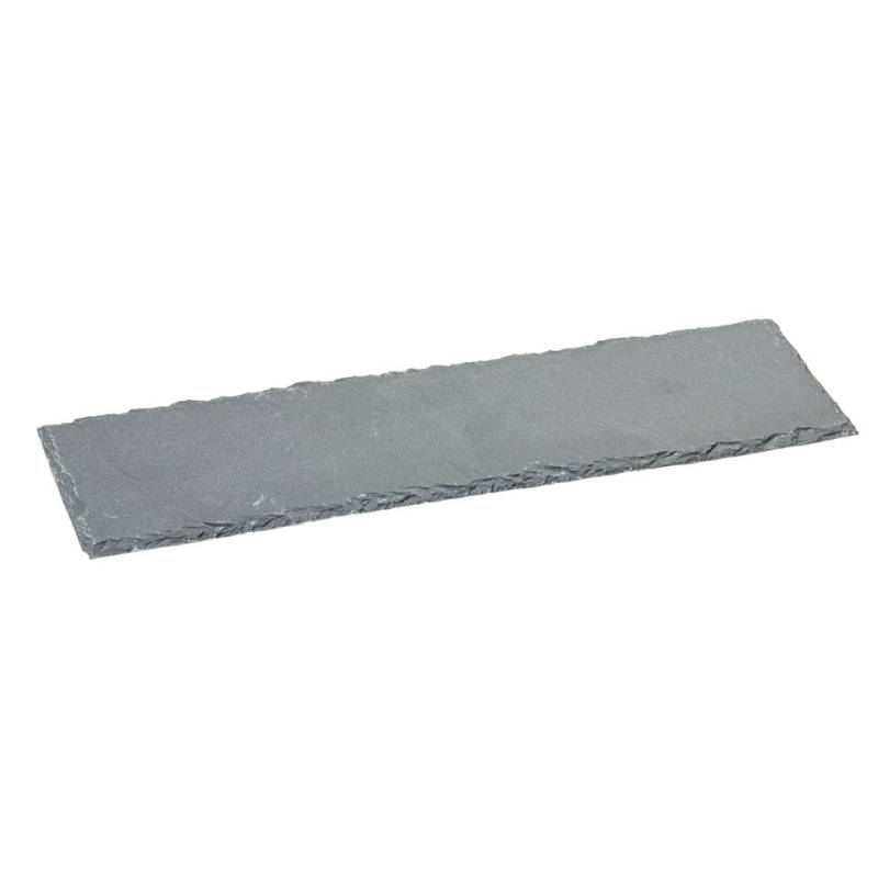Assiette rectangulaire en ardoise 36x11.5 cm