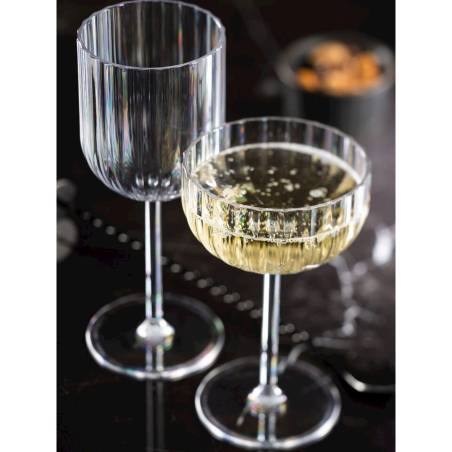 Verre à champagne Paradise en polycarbonate cl 30