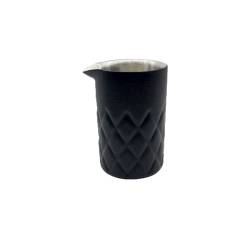Lata de mezcla Hierro Doble Pared acero inoxidable negro cl 60