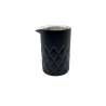 Lata de mezcla Hierro Doble Pared acero inoxidable negro cl 60
