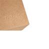 Envase para hamburguesas The Pack de cartón marrón 14,2x13,7x6,1 cm