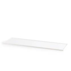 Bandeja rectangular para pastelería/bar en blanco ps cm 60x20x1