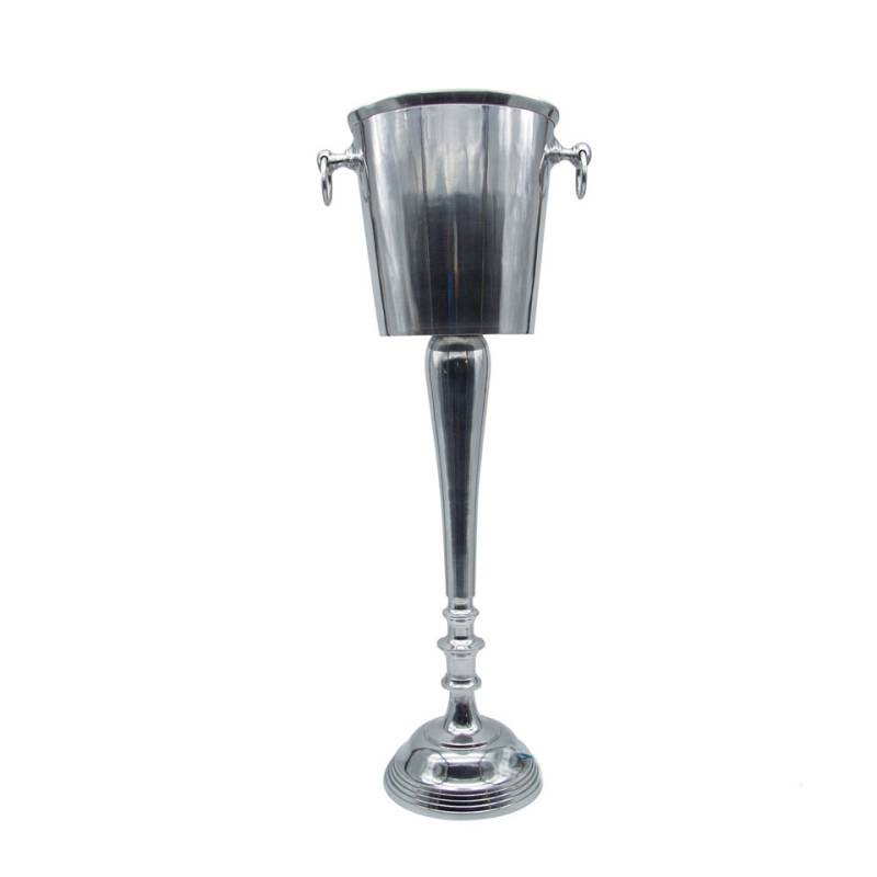 Miroir-colonne en acier inoxydable Decò 72,3 cm