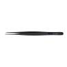 Tensor de chef triangular de acero inoxidable negro 15,5 cm