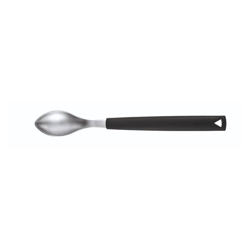 Cuchara quenelle triangular de acero inoxidable 6 cm