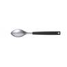 Cuchara quenelle triangular de acero inoxidable 8 cm