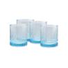 Elysia Pasabahce verre turquoise cl 35,5