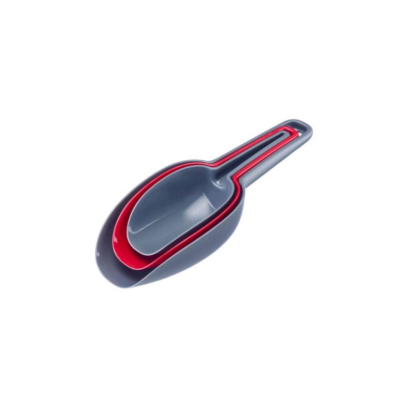 Jeu de sexules Trionale en polypropylène gris et rouge cl 5-10-15