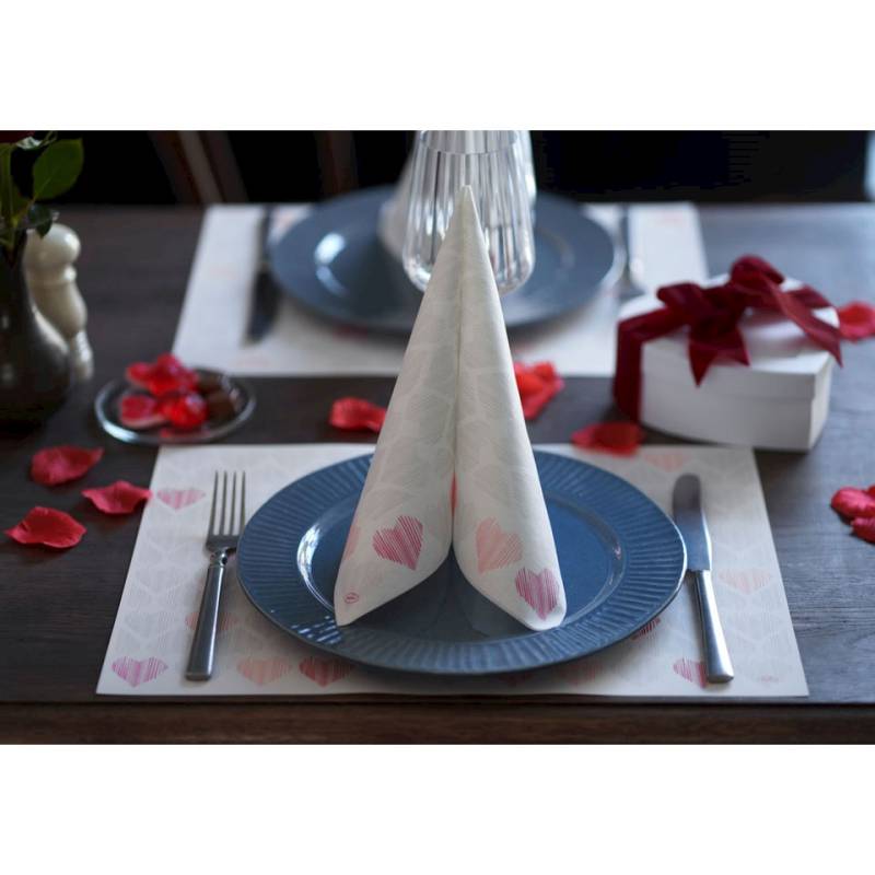 Amour Bio Dunisoft serviette à motifs 40x40 cm