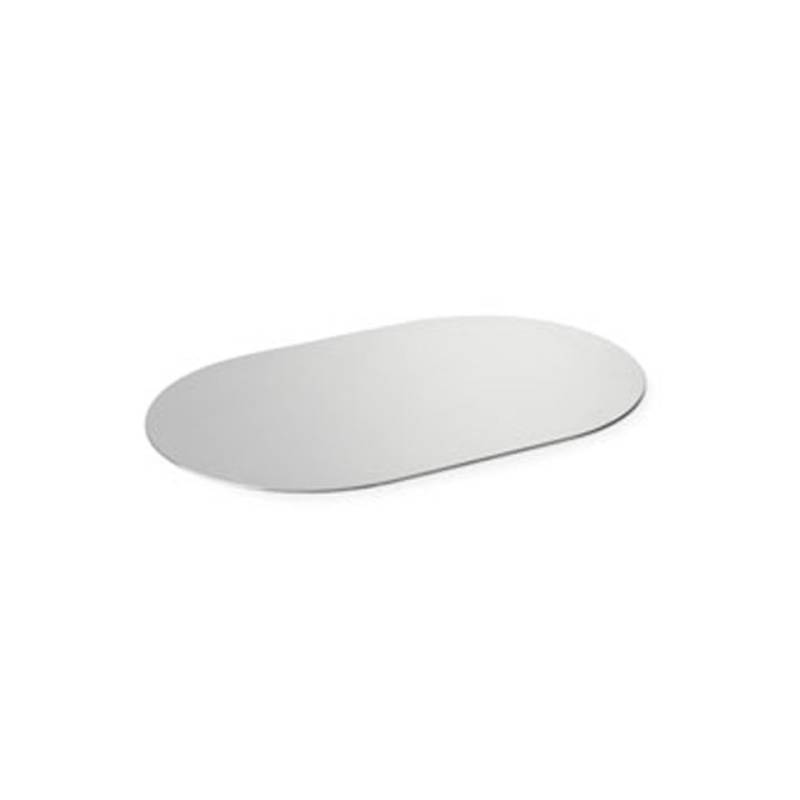 Plato de acero inoxidable Lago Duni 36x23 cm