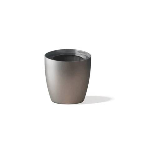 Portabotellas térmico Wegg Metal Touch en abs plata