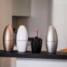 Portabotellas térmico Wegg Metal Touch en abs plata