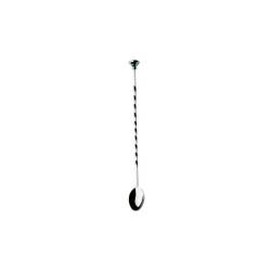 Cuillère de bar avec pilon et torsade en acier inoxydable cm 28,6