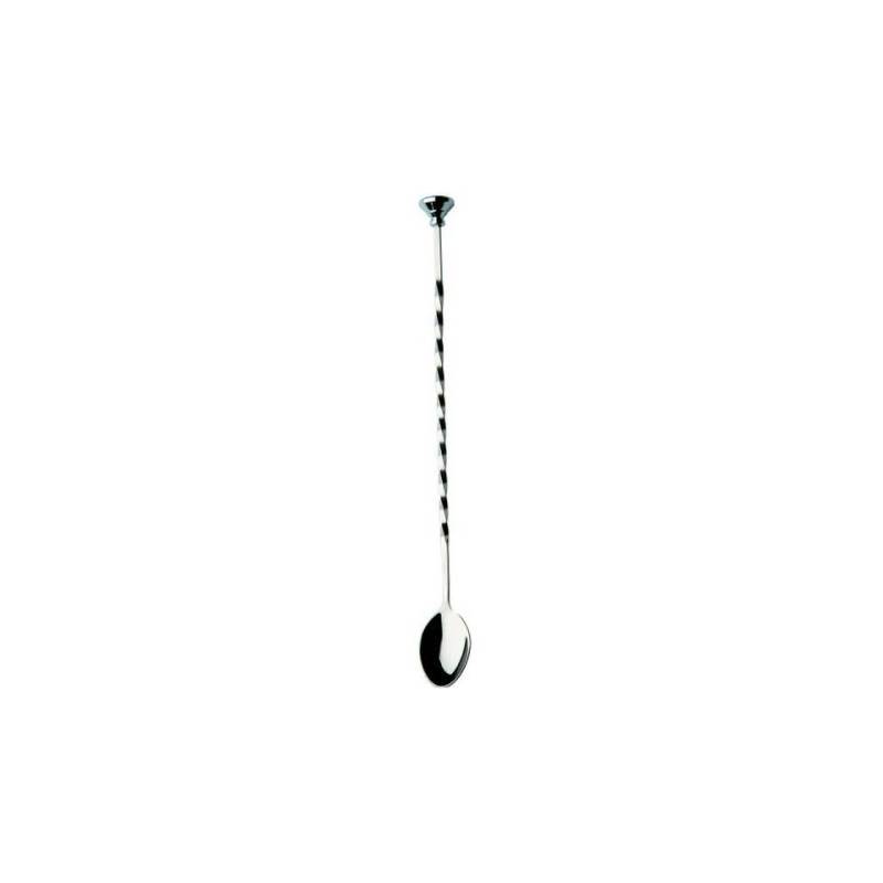 Cuchara de bar con mortero y giro de acero inoxidable cm 28,6