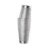 Shaker boston 2 pièces acier inoxydable diamant treillis décoration oz.18/28