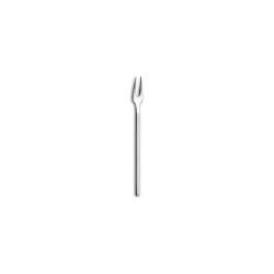 Tenedor de fruta de 2 puntas de acero inoxidable Lab 12,4 cm