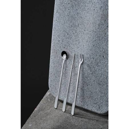 Fourchette à riz Lab en acier inoxydable 14,7 cm