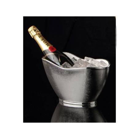Seau à vin Petite Royal en polypropylène argenté
