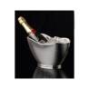 Cubo de vino Petite Royal de polipropileno plateado